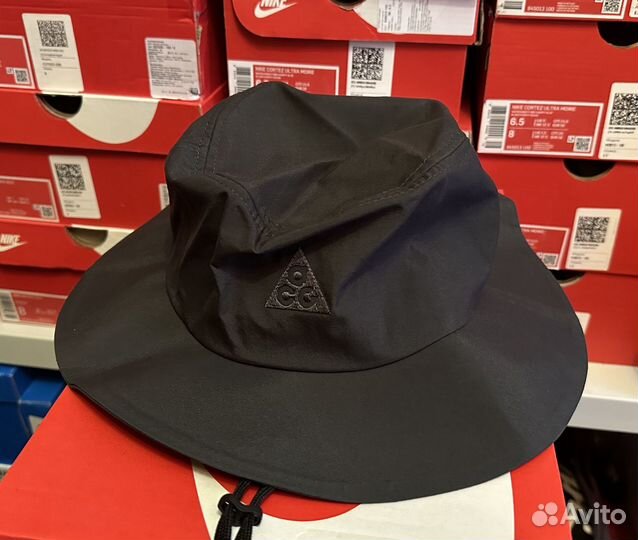Панама Nike ACG Bucket Hat Dark Smoke Gray