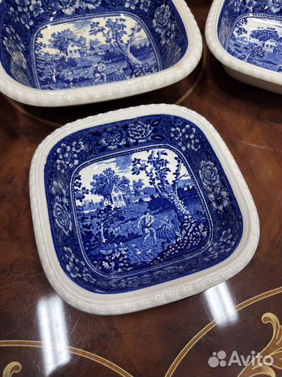 Салатники villeroy boch rusticana синяя