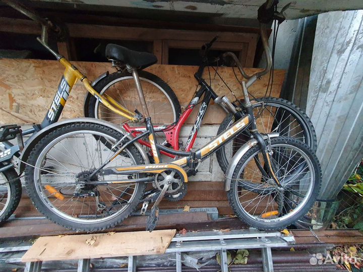 3 велосипеда stels