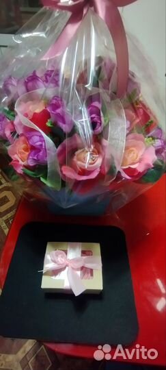 Подарки, букеты из мыла