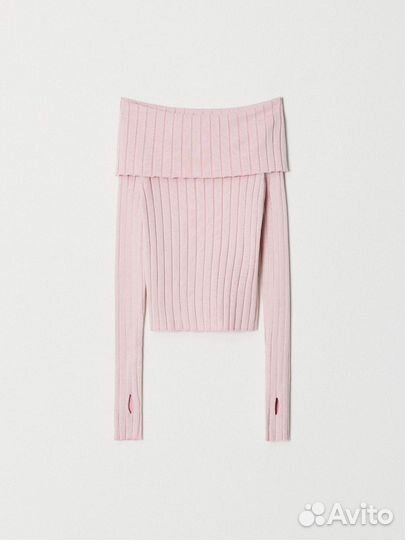 Лонгслив Sela вязаный для девочки 140 новый