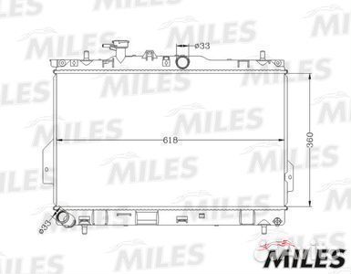Радиатор hyundai matrix 1.6/1.8 M/T 01