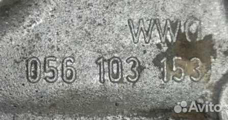 Крышка коленвала передняя Audi 80 RN 1.8