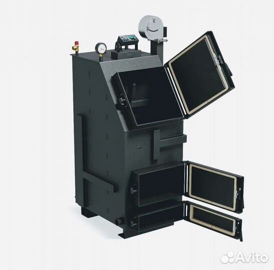 Твердотопливный котел длительного горения