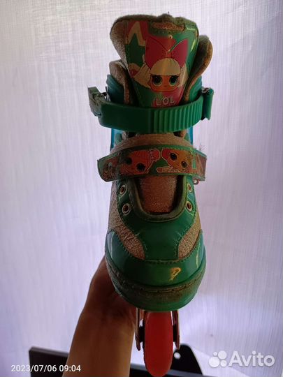 Роликовые коньки детские