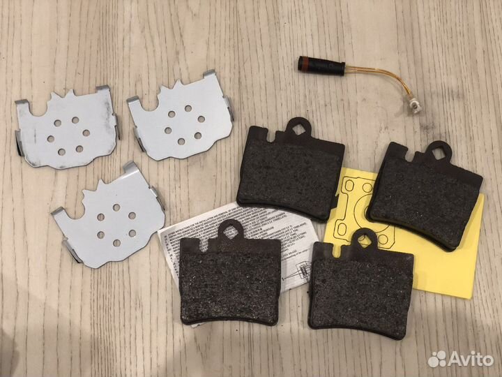 Колодки торм. зад. mercedes S W220 2.8-6.0 98-05