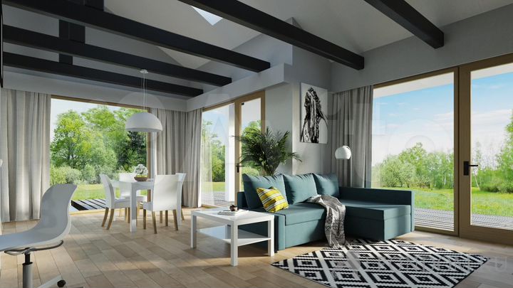 Дом 150 м² на участке 6 сот.