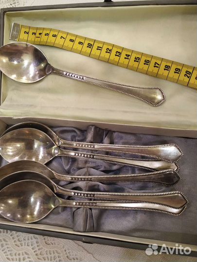 Мельхиоровые столовые приборы Элегант