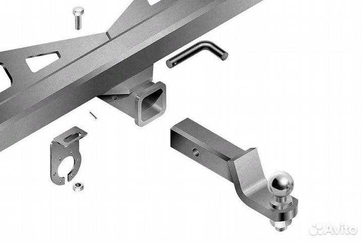 Фаркоп Митсубиси (Mitsubishi) Pajero Sport II 2008