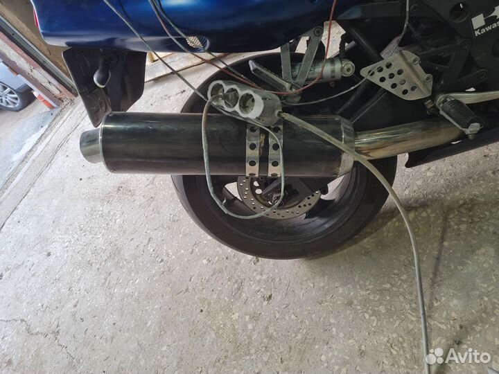 Kawasaki zx9r глушитель банка выхлоп