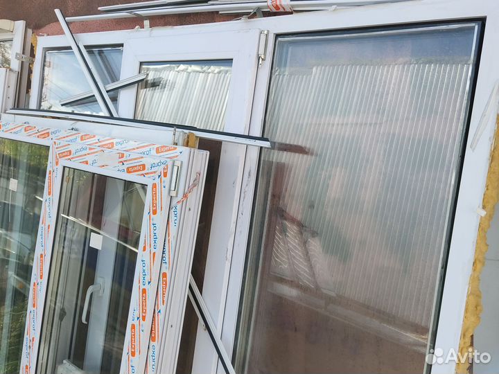 Окна пластиковые бу