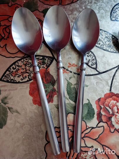 Ложки чайные и столовые, вилки