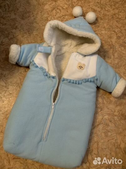 Конверт детский зимний