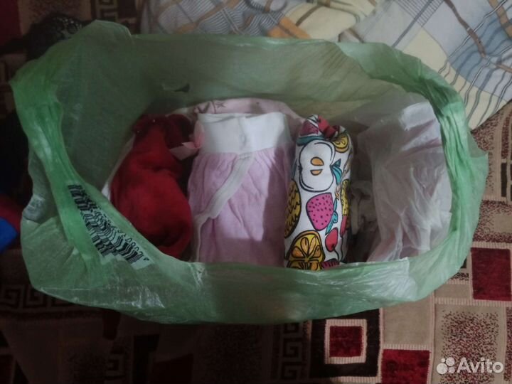 Детская одежда для девочек пакетом