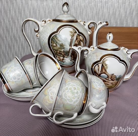 Чайный сервиз Кисловодский фарфор