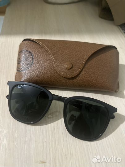 Очки ray ban Erika чёрные оригинал