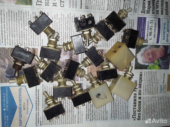 Тумблеры, микропереключатели СССР