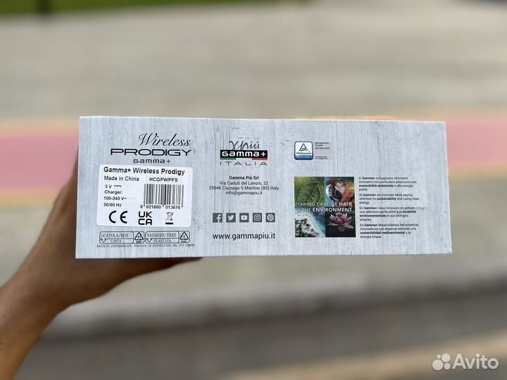 Шейвер Gamma + Wireless Prodigy shaver бритва