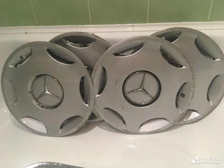 Колпаки оригинал набор mercedes