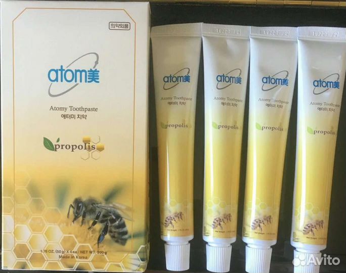 Зубная паста Атоми