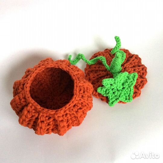 Корзинка конфетница с крышкой ручная работа