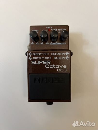 Педаль эффектов boss OC-3 super octave