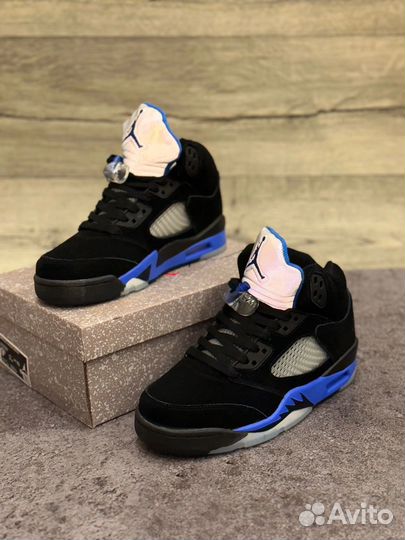 Кроссовки Nike Air Jordan 5 Retro Racer Blue