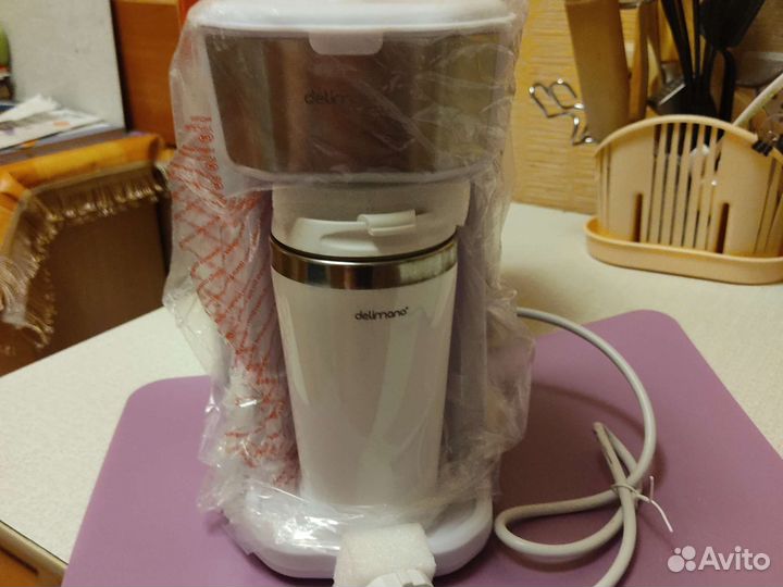 Кофеварка Delimano. Joy. Новая