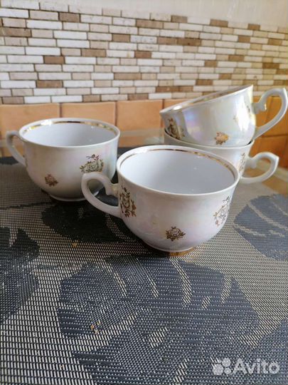 Чайный сервиз фарфор СССР