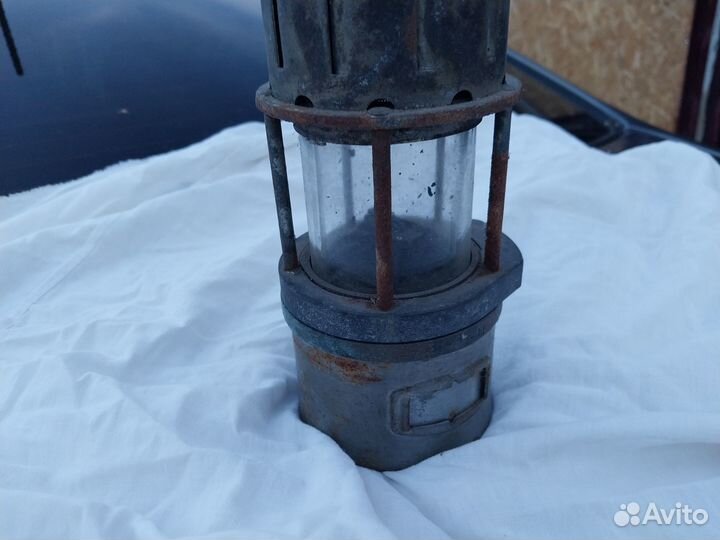 Лампа шахтерская СССР