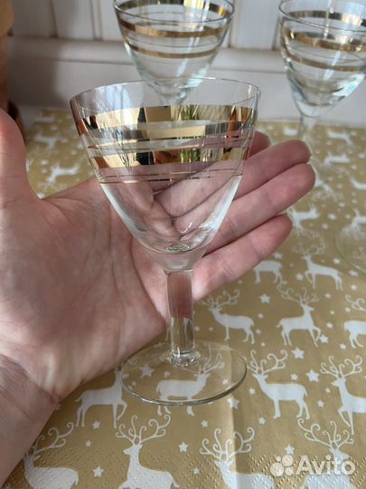 Бокалы фужеры рюмки