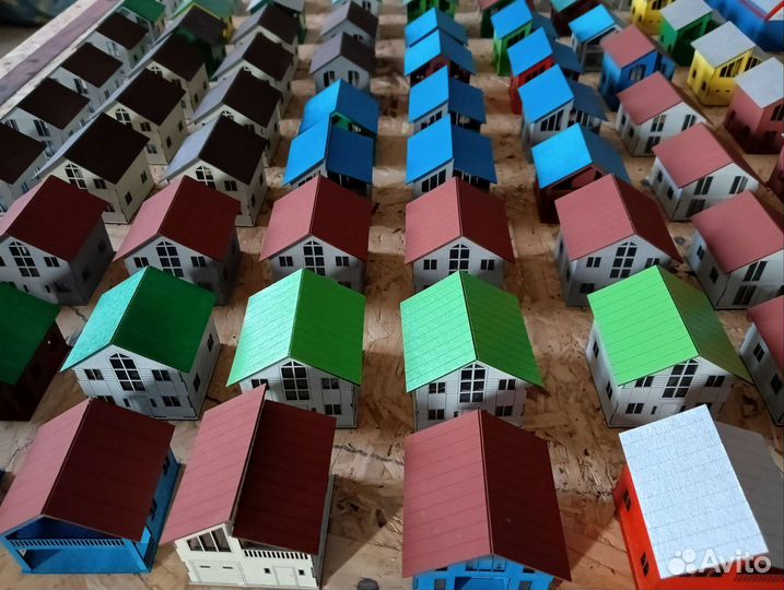 Дома для макета