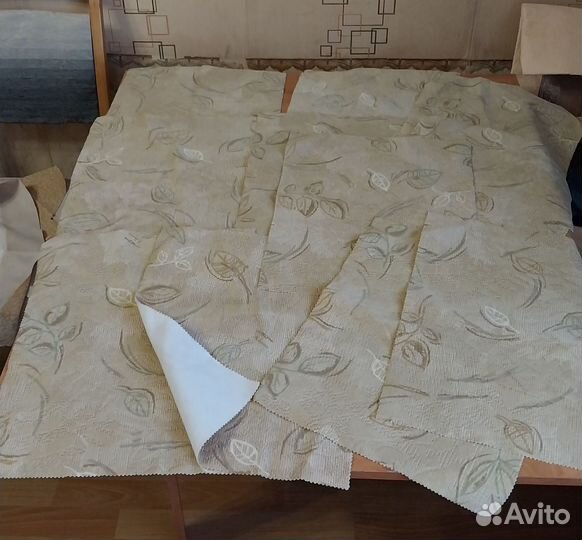 Куски мебельной ткани