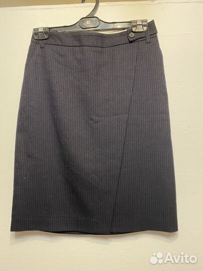 Юбка next темно-синяя