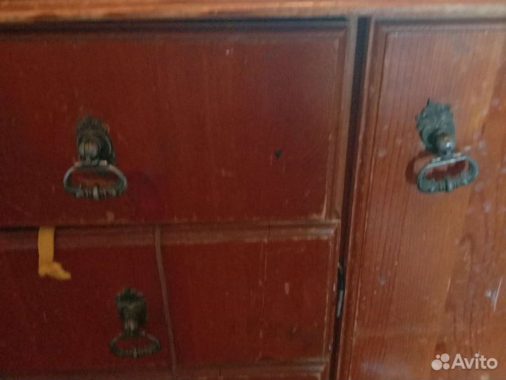 Зеркало с тумбой.старое.под реставрацию