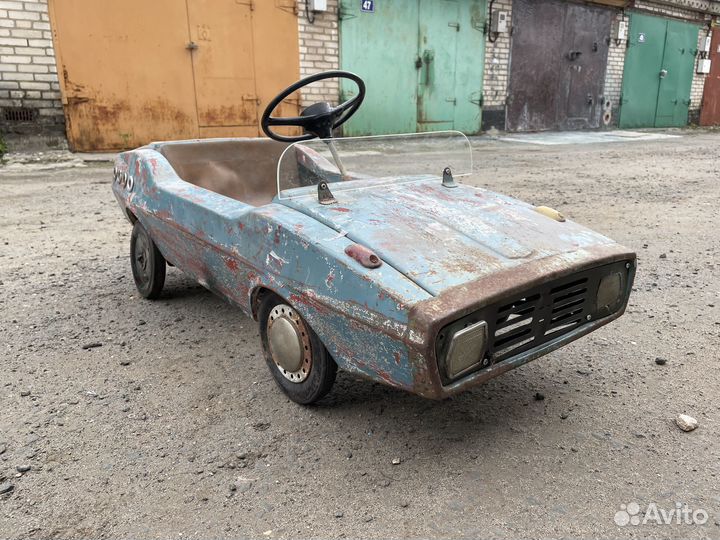 Педальная машинка СССР
