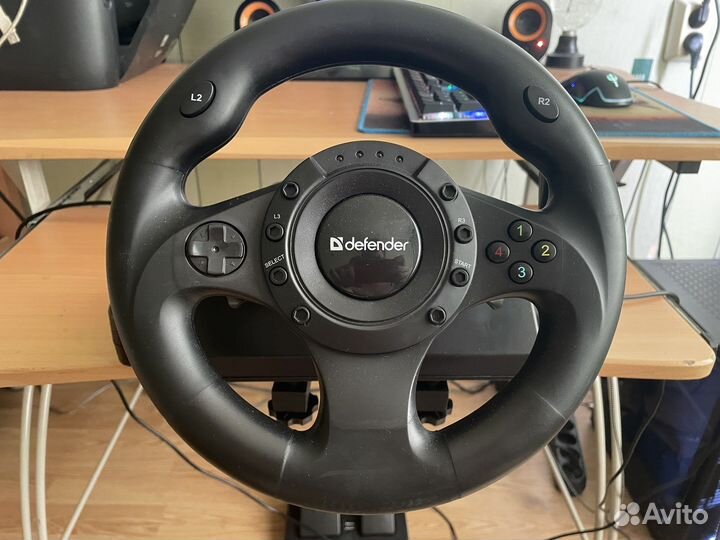 Игровой руль Defender Forsage Drift GT