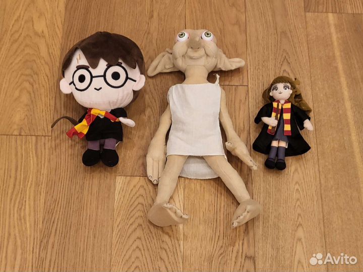Оригинальные игрушки Гермиона, Добби, Гарри Поттер