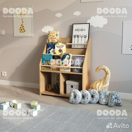 Стеллаж детский развивающий Монтессори