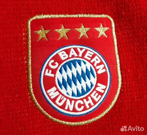 Шарф фк Бавария, сезон 2009/10, оф.мерч, адидас