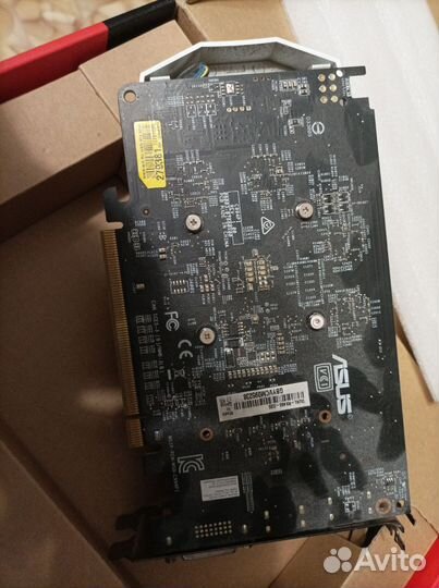 Видеокарта RX460 Dual 2gb asus