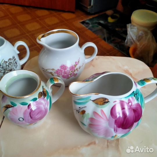 Соусники, молочники, чайник СССР