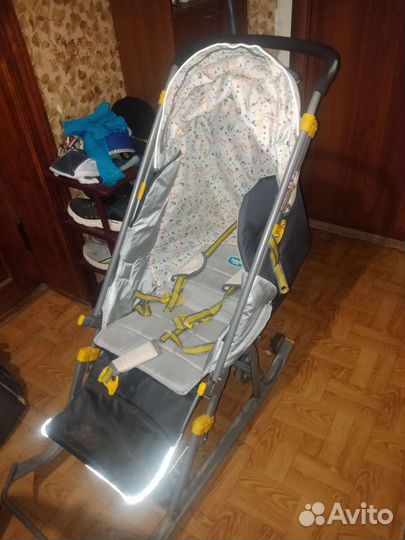 Санки коляска ника 7