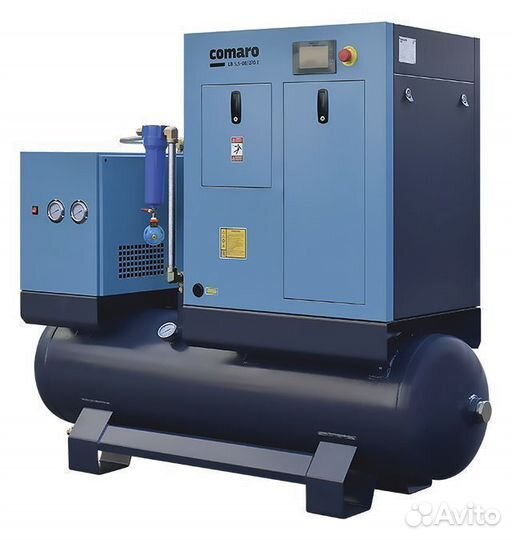 Компрессор 5,5 кВт винтовой на ресивере