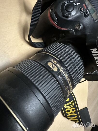 Фотоаппарат nikon D800 + Nikkor 24-70 2.8G