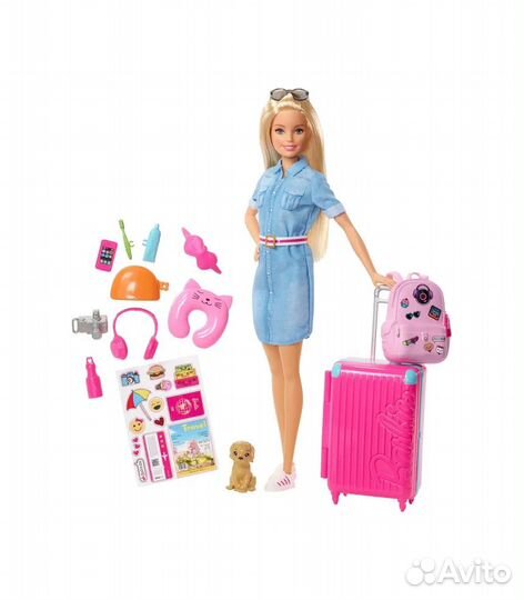 Кукла Barbie Путешествия, (FWV25)