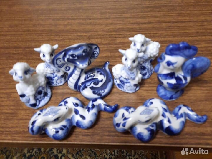 Статуэтки гжель