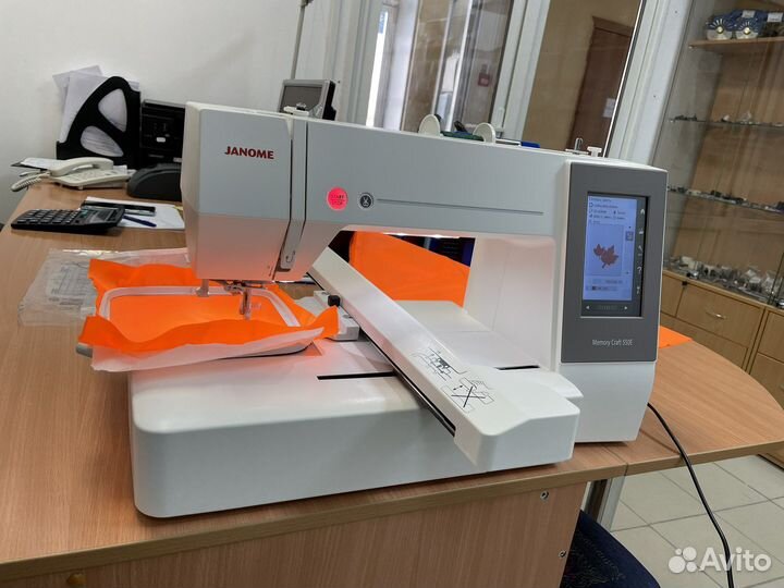 Вышивальная машина janome 550e