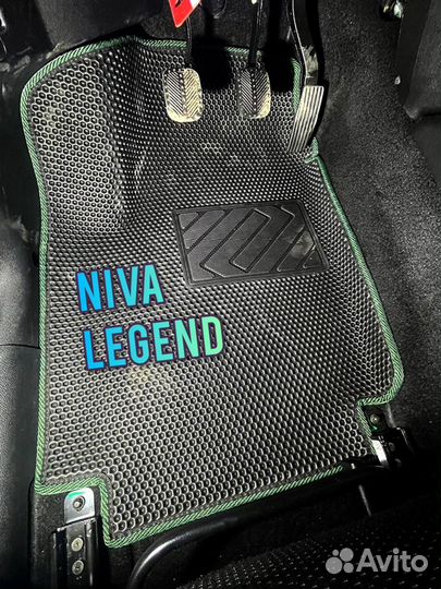 Коврики Eva/Эва на Ниву Niva Legend Urban