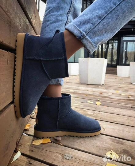 Угги женские UGG Classic высота 15см шоколад